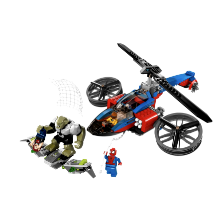 LEGO Super Heroes 76016 Spiderman - Ratunek Spider Helikopterem Marvel